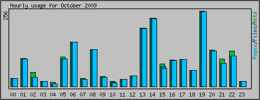 Hourly usage