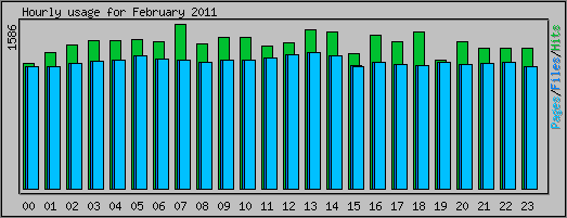Hourly usage