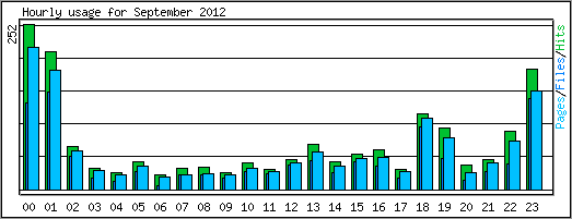 Hourly usage