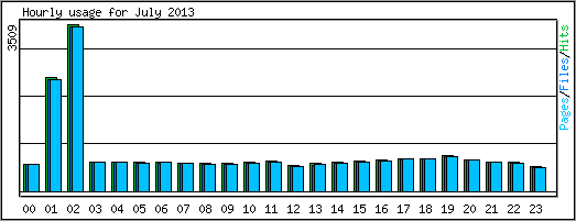 Hourly usage