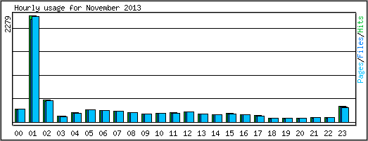 Hourly usage