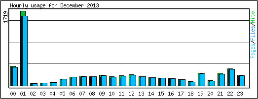 Hourly usage