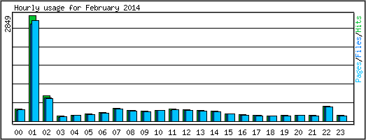 Hourly usage