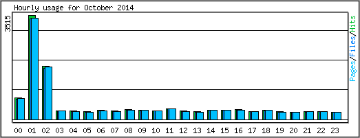 Hourly usage