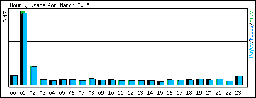 Hourly usage