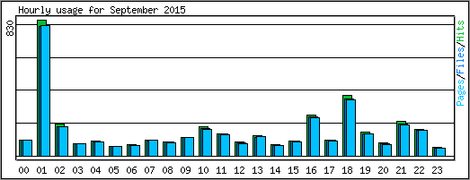 Hourly usage