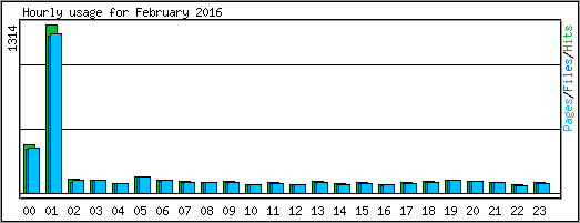 Hourly usage