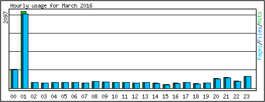 Hourly usage