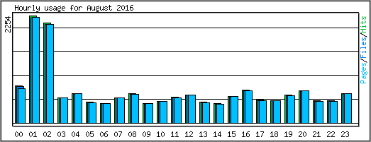 Hourly usage