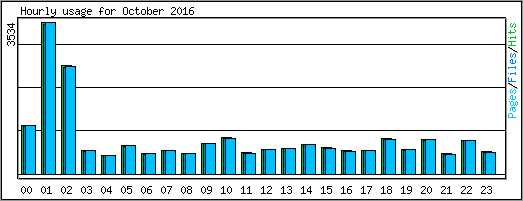 Hourly usage