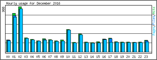 Hourly usage