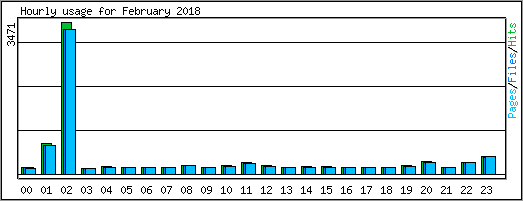 Hourly usage